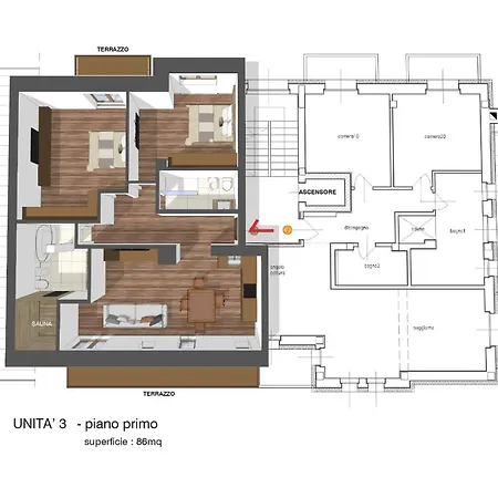 Daire Aria Mountain Relax Arabba